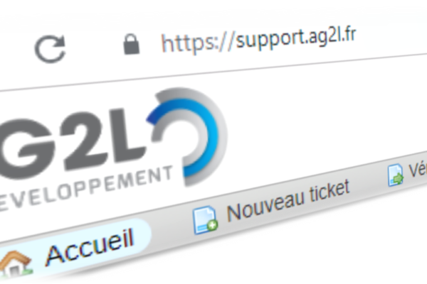 Header de l'article Support client d'AG2L pour l'assistance à l'utilisation du logiciel de GPAO Industria