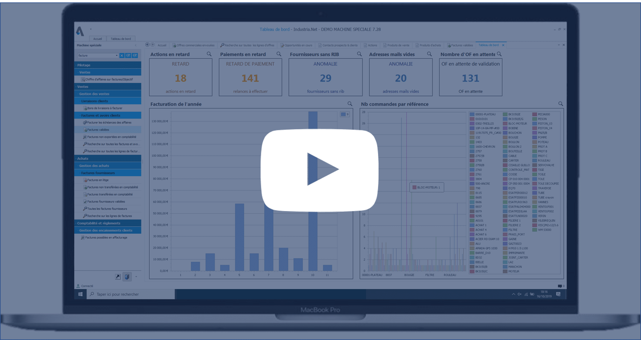 Webinaire ERP Industria - Industrie 4.0 de gestion à l'affaire